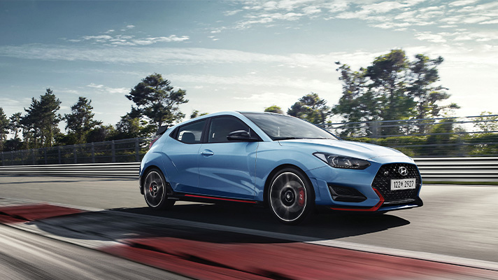 Veloster N Front Side View