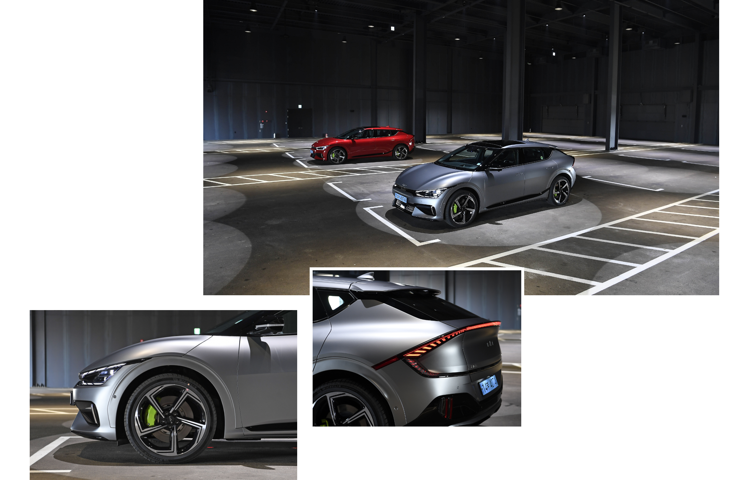 Exterior design of Kia EV6 GT
