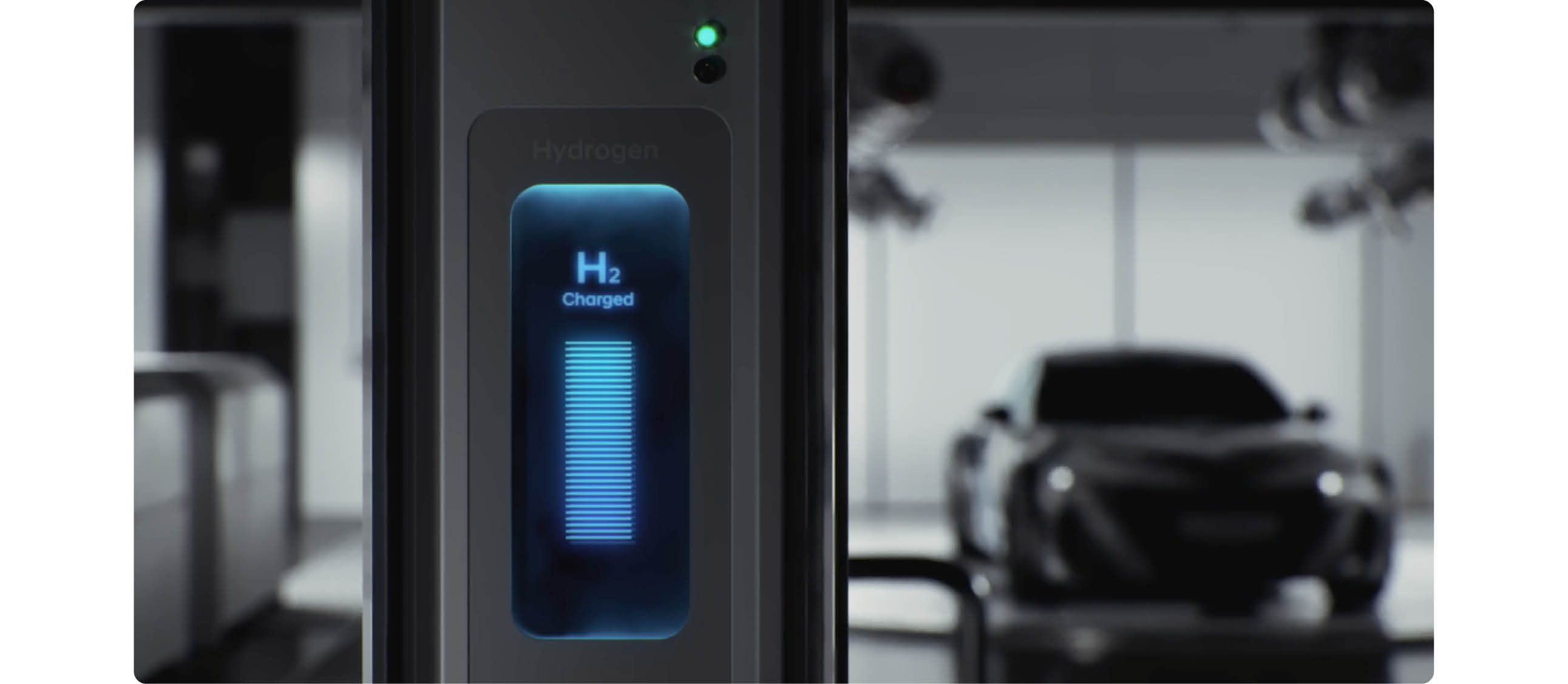 Vision FK charging hydrogen fuel