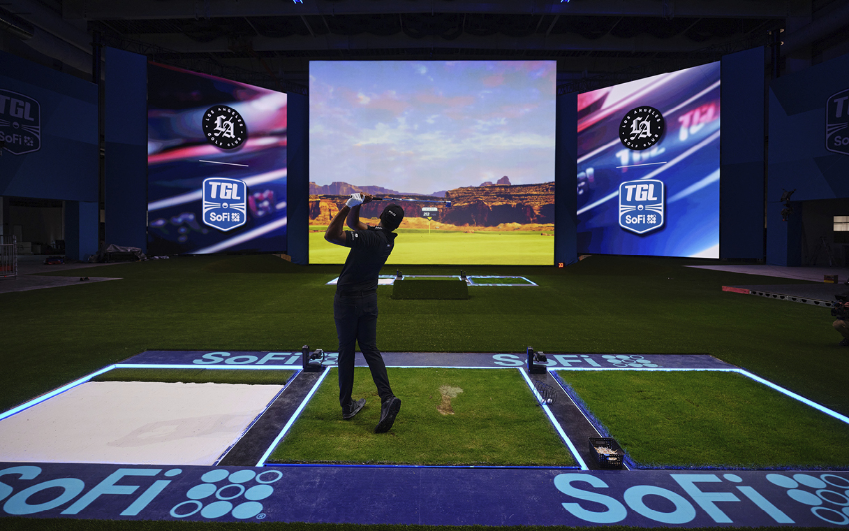 Screen zone inside the stadium