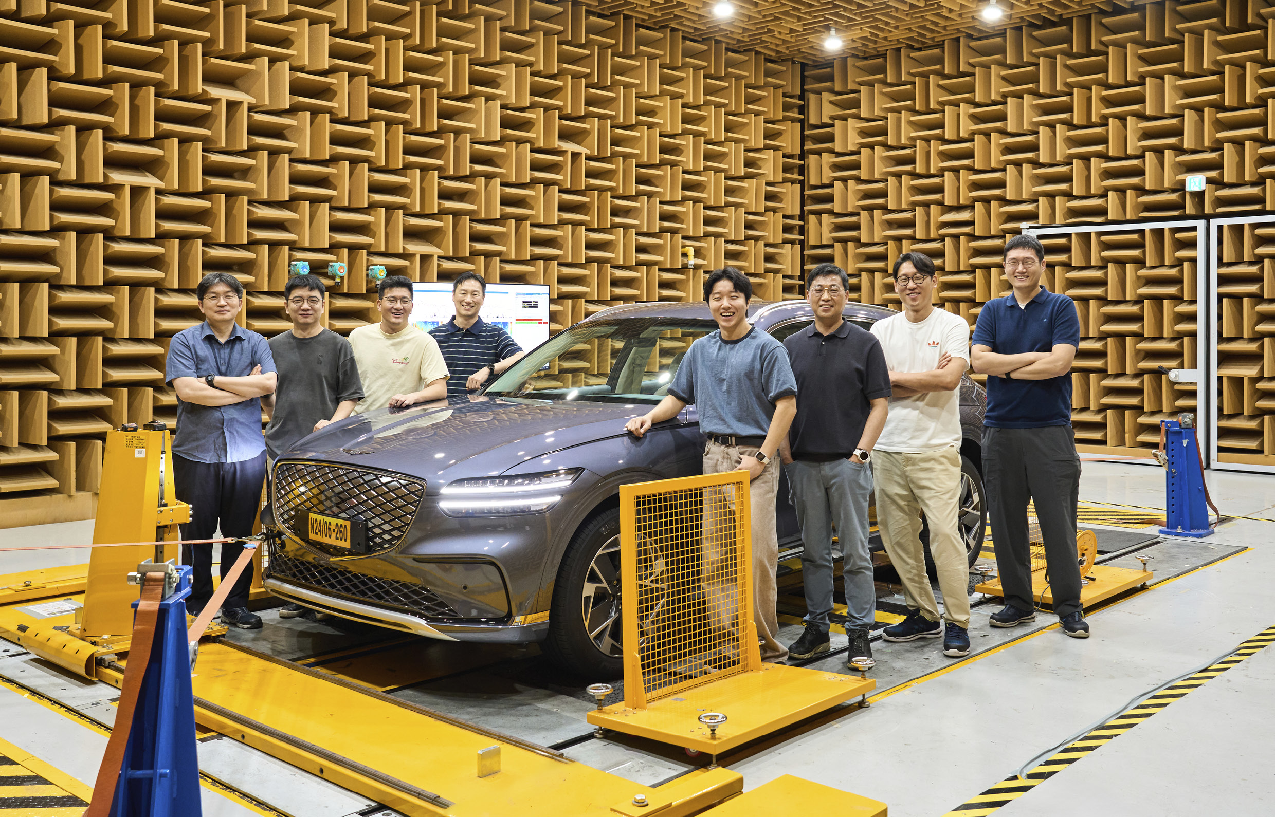 Researchers from Hyundai Motor's Noise and Vibration Technology Team