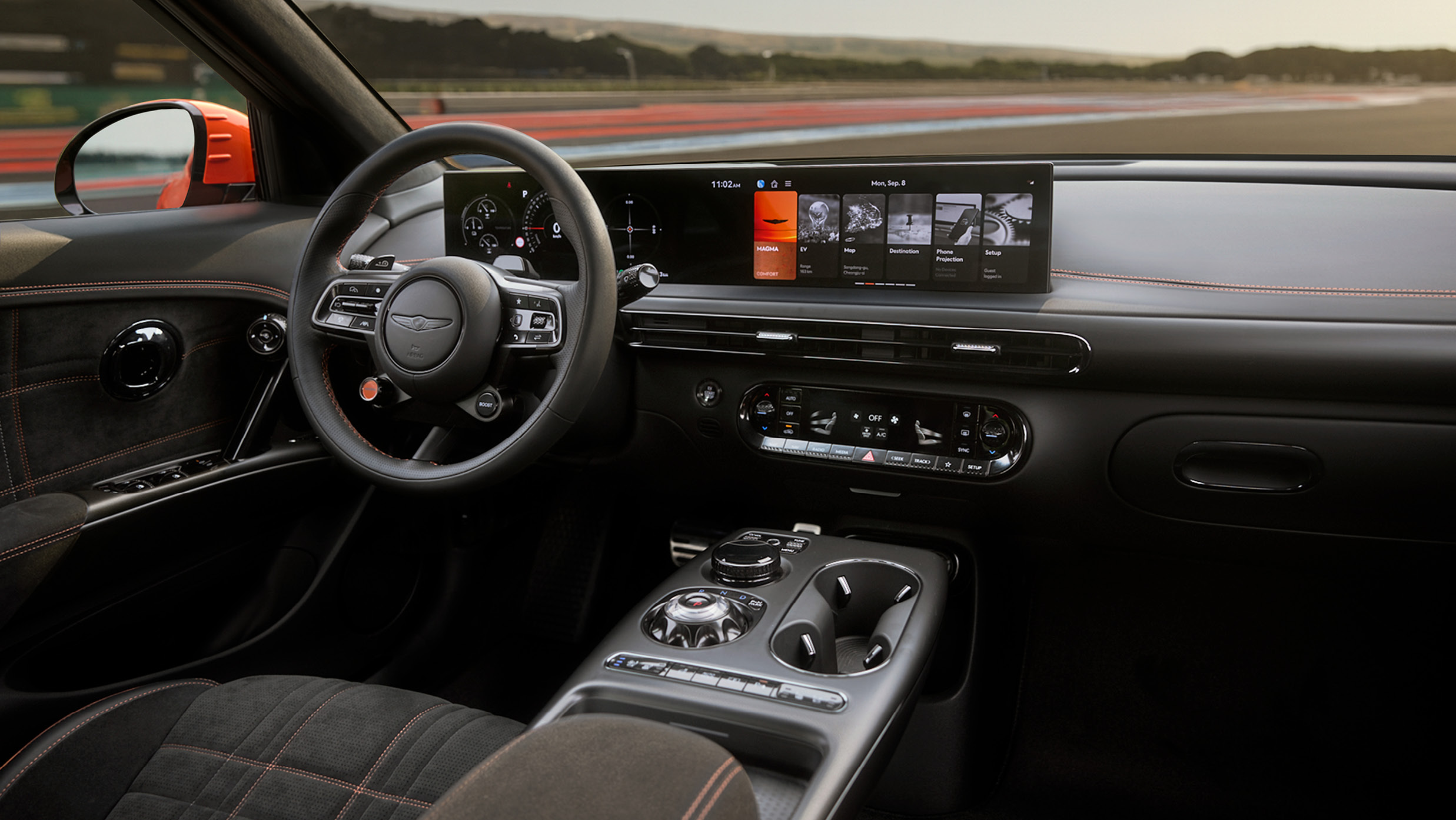 Genesis GV60 Magma's Interior View
