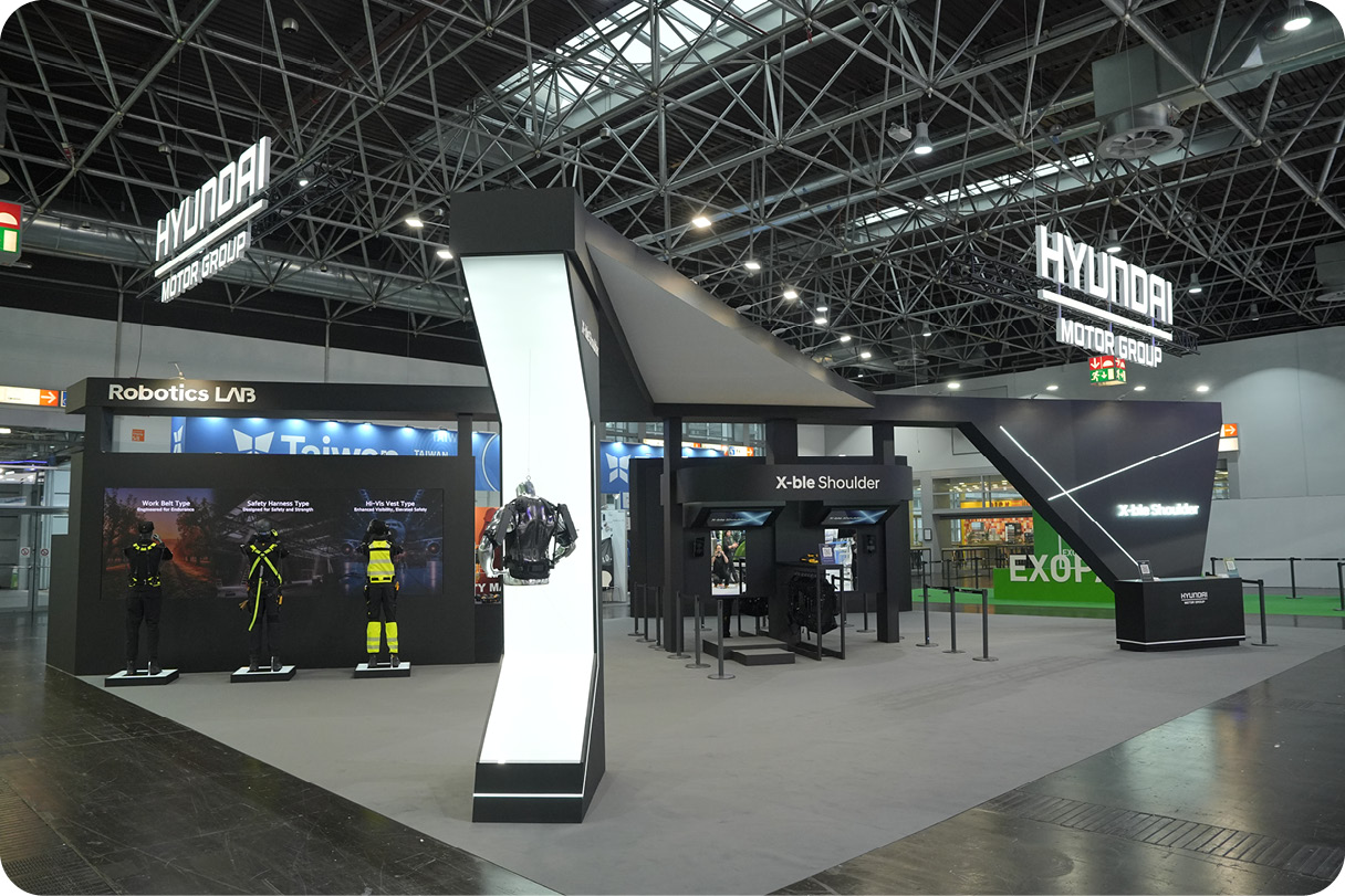 Robotics Lab Xble Shoulder at German Occupational Safety and Health Exhibition