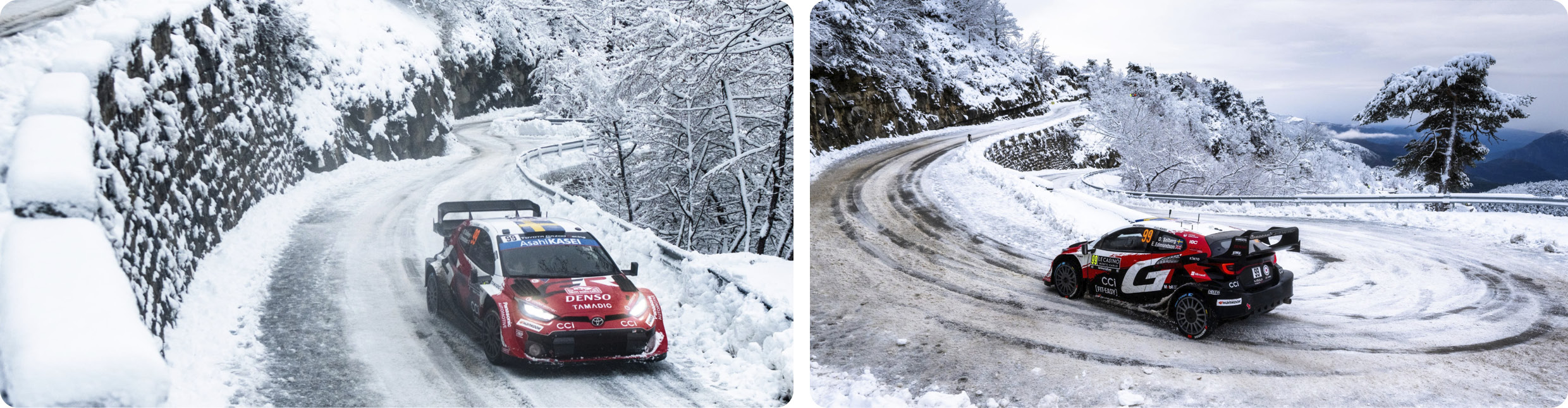 Toyota Rally car