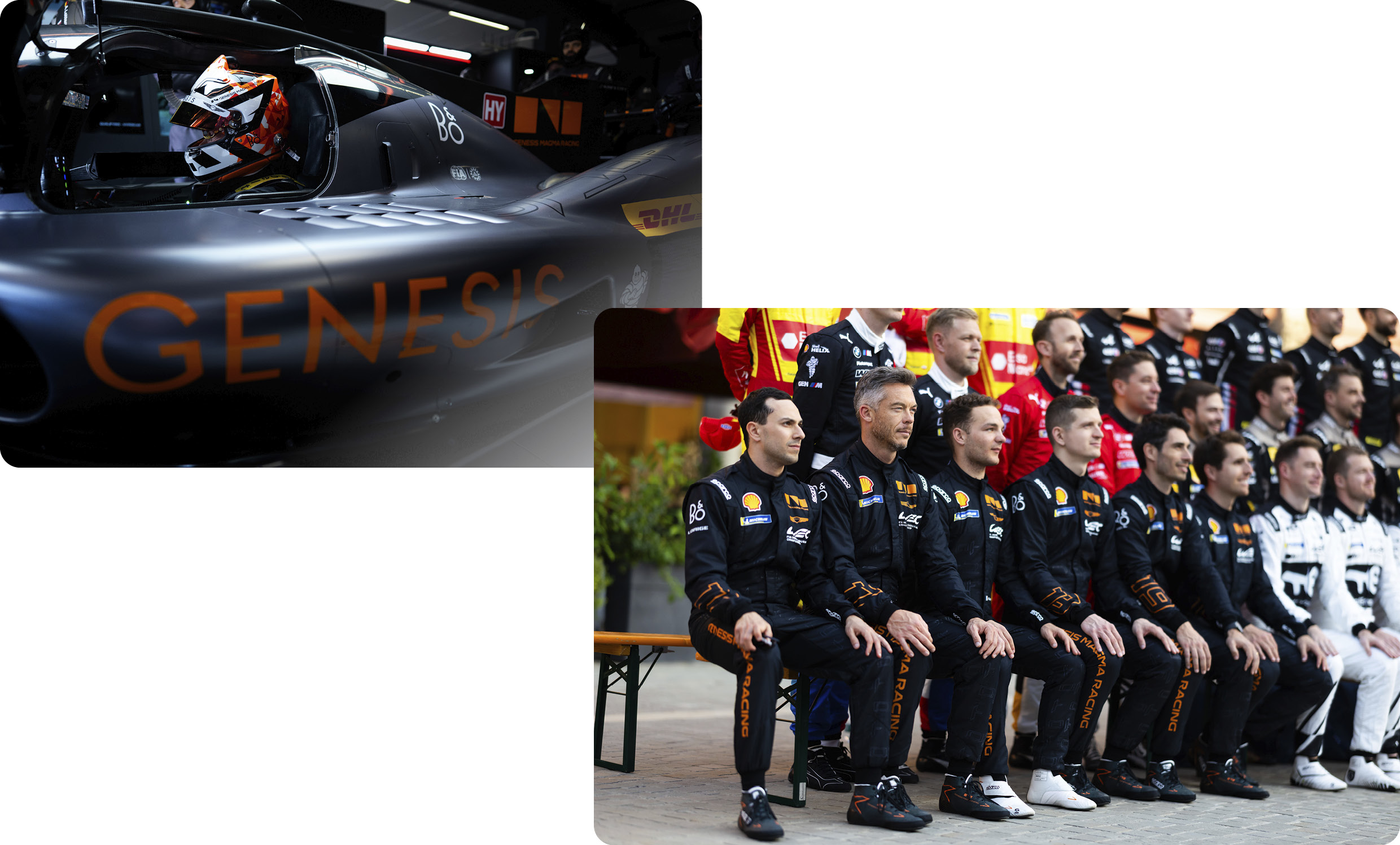 Genesis Magma Racing Drivers
