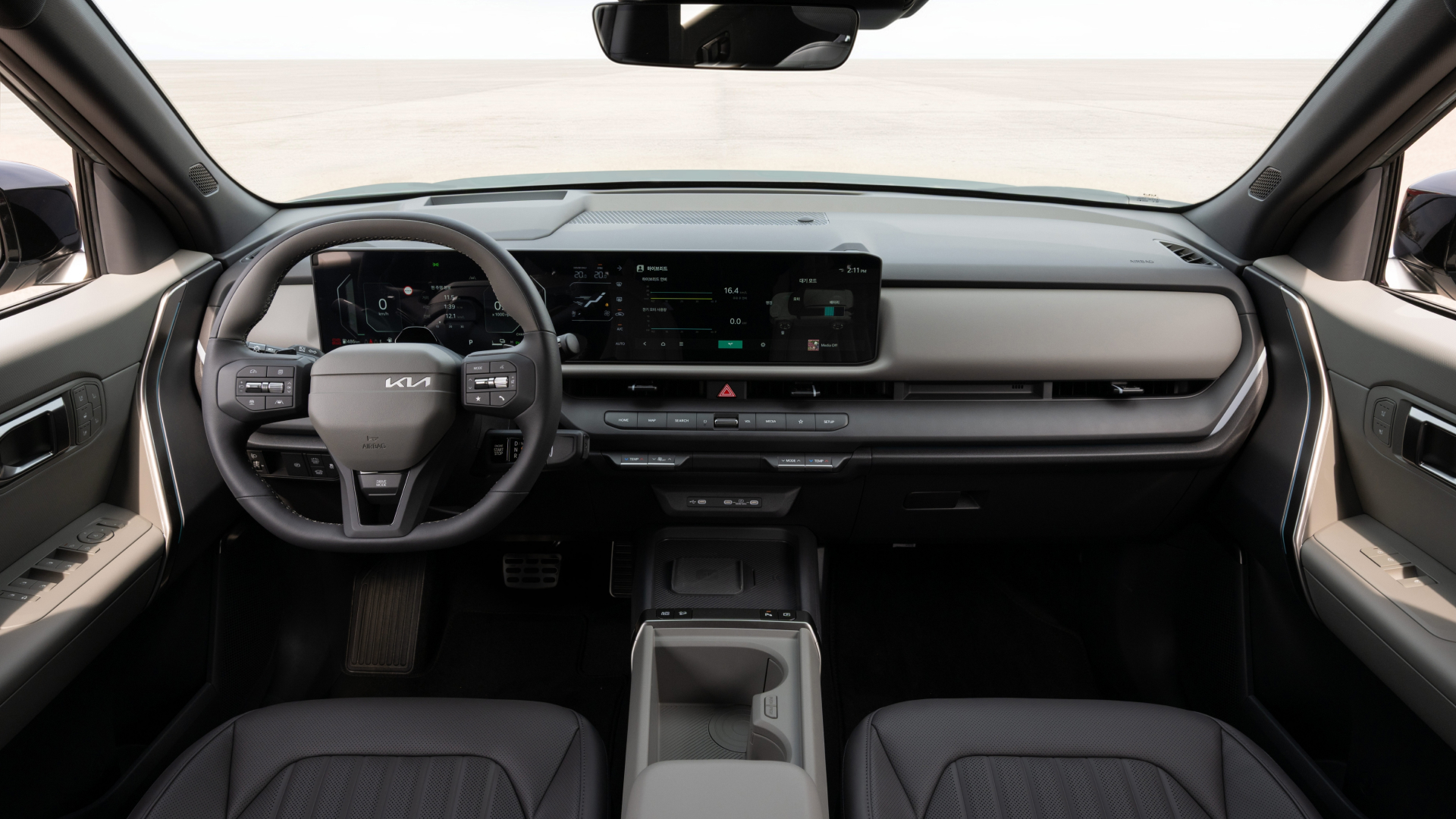 Interior view of The All-New Seltos