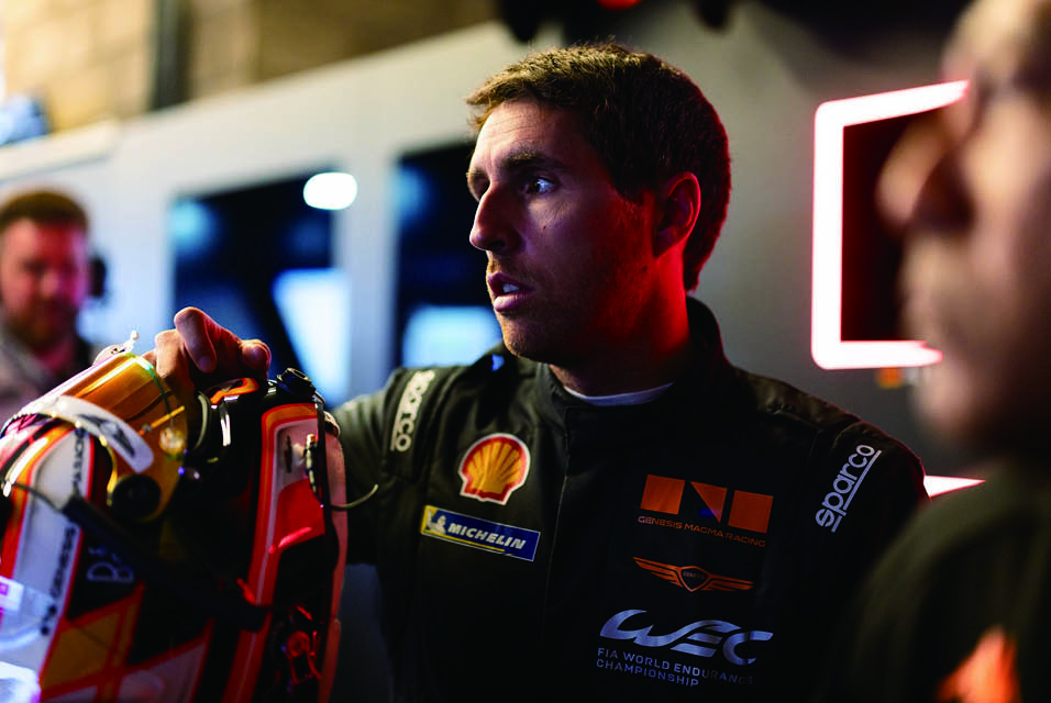 The way juncadella is getting ready for the game