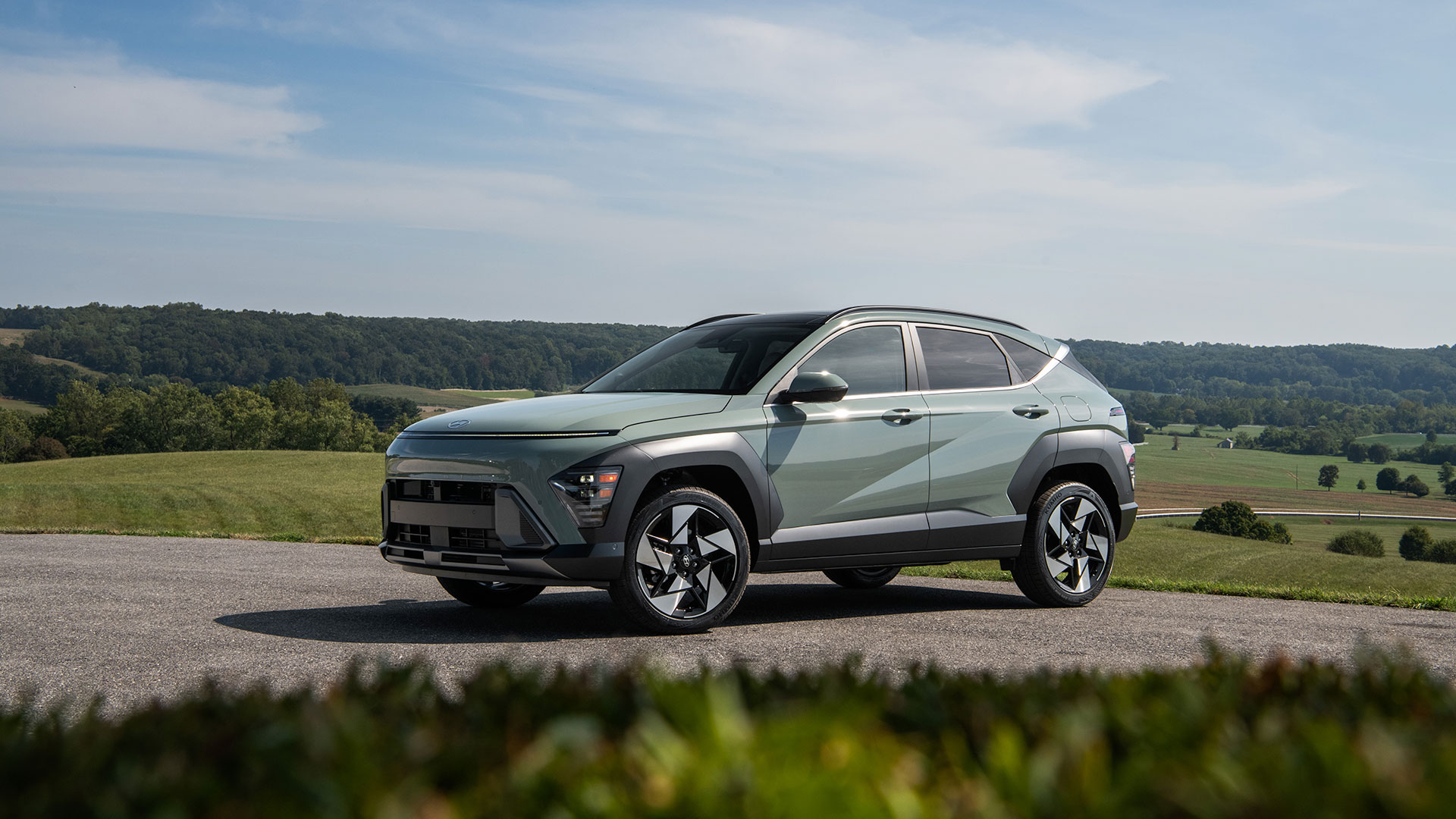 The Hyundai Kona is photographed in Baltimore, MD., on Sept. 12, 2023.