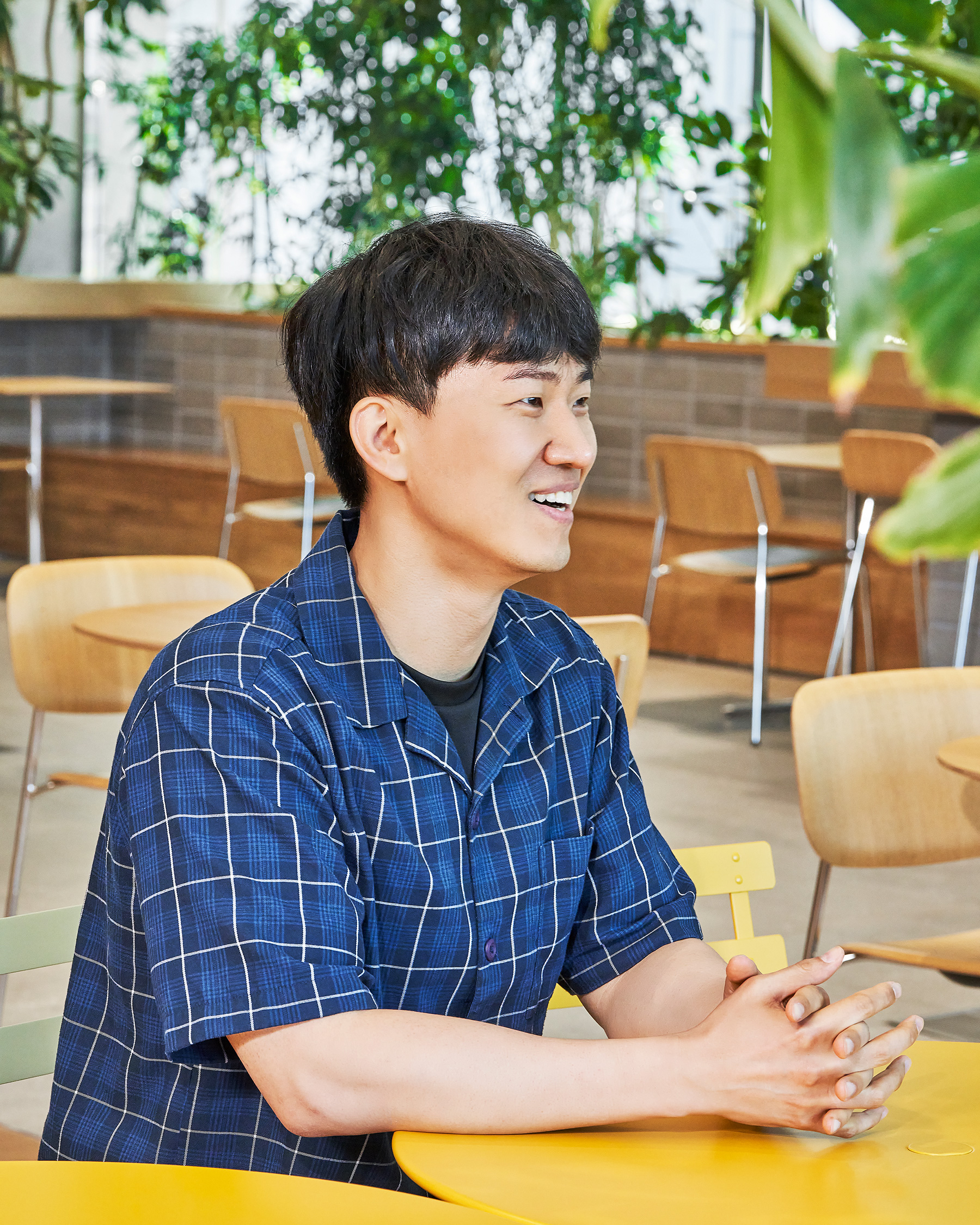 Sungjin Jeoung, Senior Manager, CV&LCV Solution Planning Team, during an interview