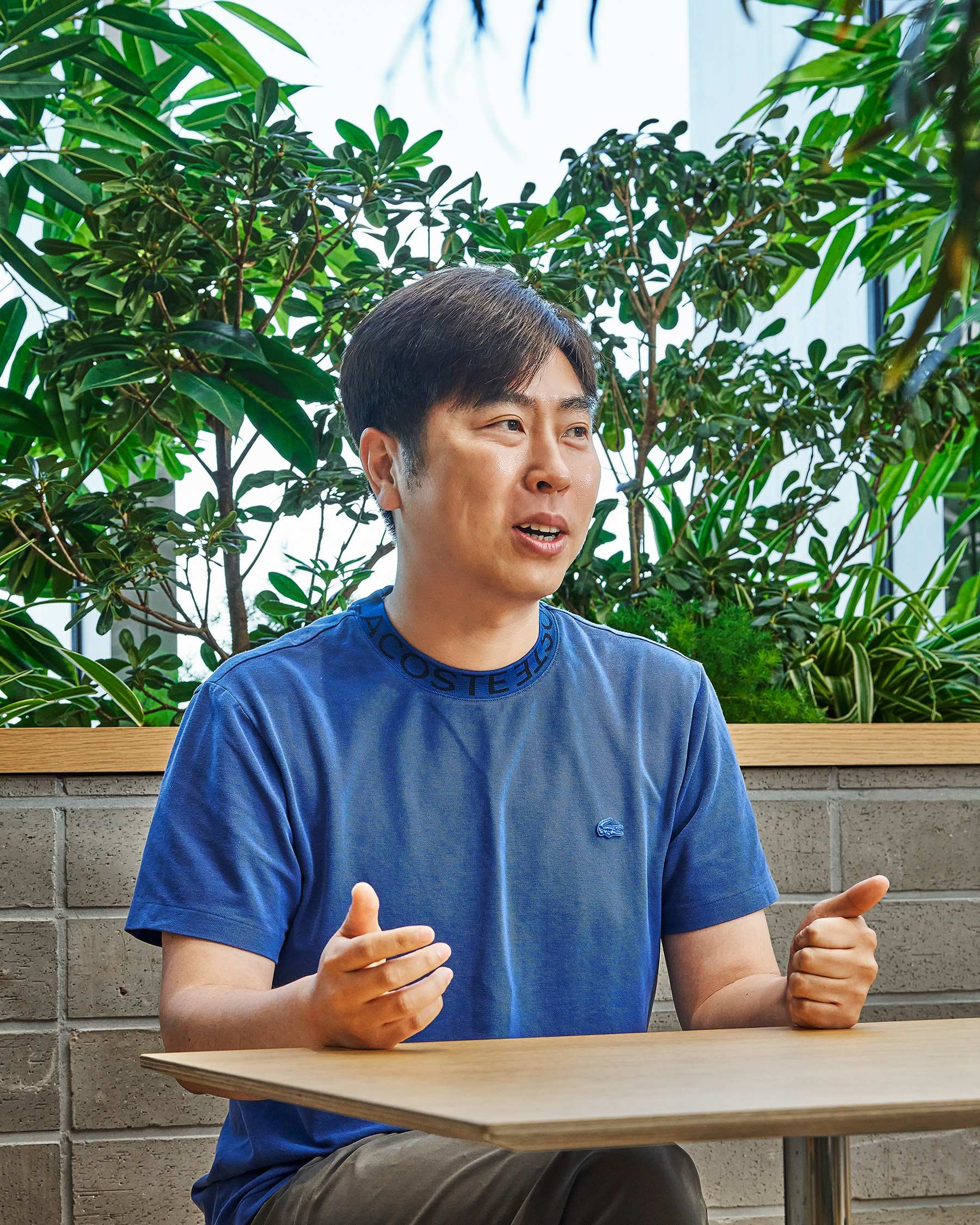 Hyunchol Kim, Senior Research Engineer, CV Package Team 1, during an interview