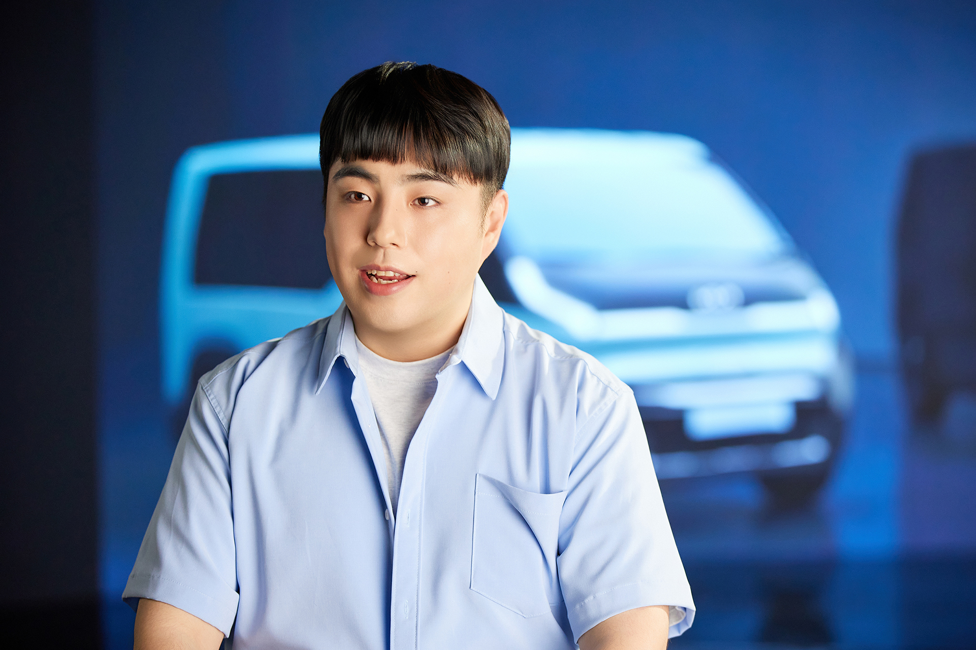 인터뷰 중인 유한수 책임연구원